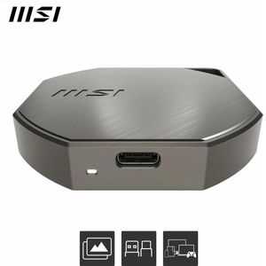 MSI - DATAMAG - Externe SSD-harde schijf - 1 TB - USB Type-C - 40 Gbps
