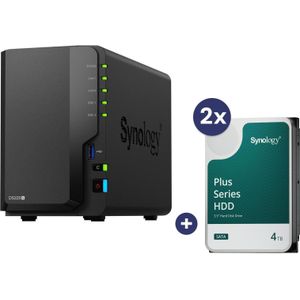 Synology - DiskStation DS225+ - NAS Server - 2-bay - Lege Behuizing