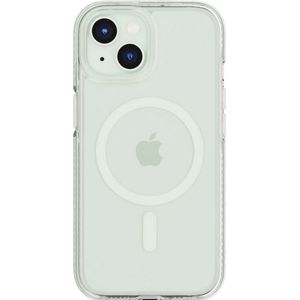 tech21 EvoCrystal MagSafe hoesje voor iPhone 15 Groen (iPhone 15), Smartphonehoes, Transparant