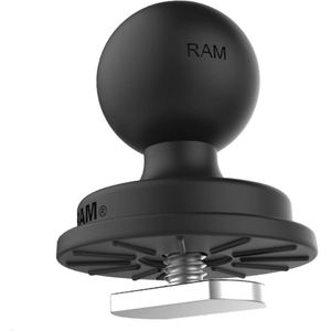 B-Kogel - RAP-B-354U-TRA1 - Track Ball - Zwart - Inclusief T-bout en rubberen wrijvingsring