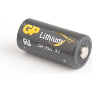 GP Batteries CR123A (4 Pcs., CR123A, 1400 mAh), Batterijen