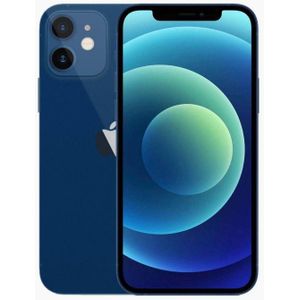 Forza Refurbished Apple iPhone 12 64 GB Blauw Gereviseerd (64 GB, Blauw, 12 Mpx, Dubbele SIM, B / Zeer goed), Tweedehands mobiele telefoons, Blauw