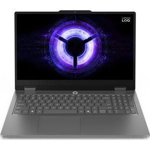 Lenovo LOQ Essential RTX 5050 (15.60", 512 GB, 16 GB, DE, Intel Core i5-13450HX), Notebook, Grijs
