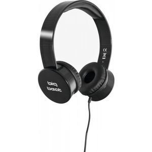 TechniSat TCS 76-4930-00 Ultralekkie słuchawki BigBeat CE (DNC, Bedraad), Koptelefoon, Zwart