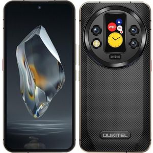 Oukitel - WP200 Pro 5G - Smartphone - Zwart - 6.7 inch - 24GB RAM - 1TB Opslag - 8580mAh