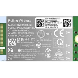 HP Solution WWAN, Netwerkkaarten, Zilver