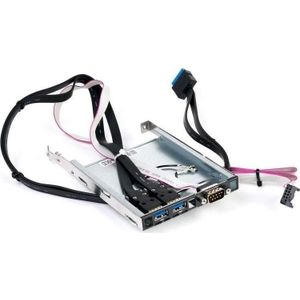 Super Micro - USB3.0/COM Port Tray - Zwart - RoHS