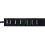 Inline - 33293D - Docking Station - Zwart - Kunststof - 7 USB 2.0 Poorten