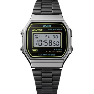 Casio, Horloge, A168WEHB-1AEF, Zwart, (Digitaal horloge, 38.60 mm)