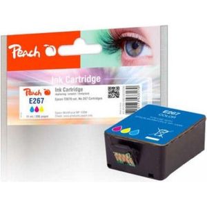 Peach PI200-585 inktcartridge 1 stuk(s) Cyaan, Magenta, Geel