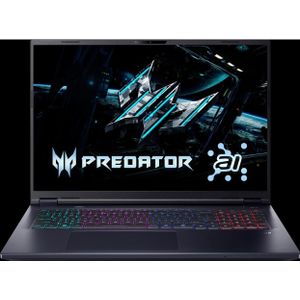 Acer Predator Helios Neo 18 AI RTX 5060 (18", 1000 GB, 32 GB, DE, Intel Core Ultra 7 255HX), Notebook, Zwart