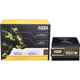 Azza Voedingseenheid PSAZ (550 W), PC-voedingseenheid, Zwart
