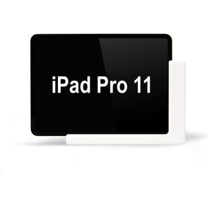 TabLines TWP003W Muurbeugel voor iPad Pro 11 (1e/2e/3e/4e generatie) wit, Tablethouder