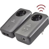 Renkforce - PL600D - Powerline Starter Kit - Wit - 500 MBit/s