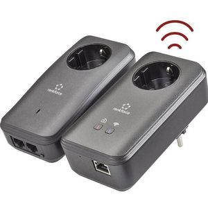 Renkforce - PL600D - Powerline Starter Kit - Wit - 500 MBit/s