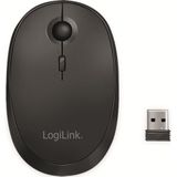 LogiLink - Muis - Draadloos - Zwart - 2.4 GHz - Bluetooth 4.0