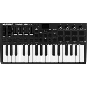 M-Audio Zuurstof Pro Mini (Controller), MIDI-controller, Zwart