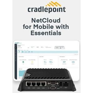 Cradlepoint 3 JAAR NETCLOUD MOBIEL, Router