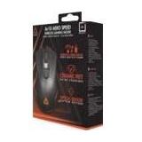 Lexip - AR18 - Muis - Zwart - Bedraad, Optisch, DPI Aanpassing