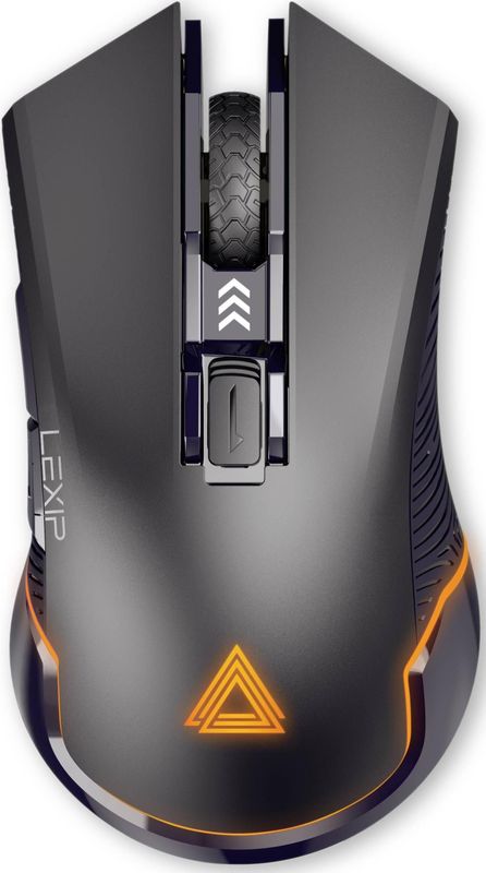 Lexip - AR18 - Muis - Zwart - Bedraad, Optisch, DPI Aanpassing