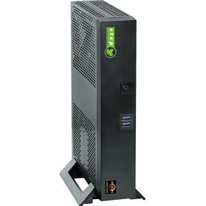 Step PC Micro MPA-V1 incl. Windows 10 IoT (AMD Ryzen R1002G 8GB 256GB SSD Radeon Vega 3 Graphics 2x. (256 GB, 8 GB, Radeon RX Vega 3), PC, Zwart