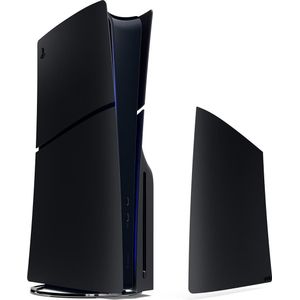 Sony PS5 Standaard SLIM Hoes - Middernacht Zwart (Playstation), Accessoires voor spelcomputers, Zwart