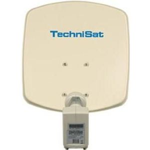 TechniSat DigiDish 33, universele dubbele LNB, beige (Parabolische antenne, DVB-S / -S2), SAT Spiegels + SAT Antennes, Beige