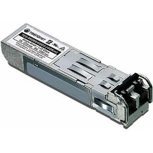 Trendnet - TEG-MGBS10D3 - MonoMode SFP Fibre Module - Zilver - 1250 Mbit/s - Bereik 10 km