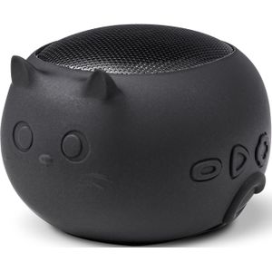 Vestel Purrpurr Bluetooth Cat Speaker, black (Werkt op batterijen), Bluetooth luidspreker, Zwart