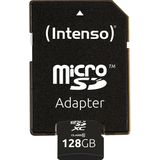 Intenso - Micro SDXC 128GB - Geheugenkaart - Class 10 - Zwart