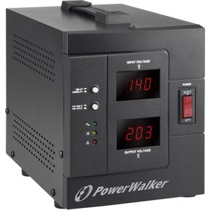 Powerwalker AVR 1500 SIV FR - 1500 VA - 1200 W - 2 AC-uitgangen - 110-280 V - 50-60 Hz
