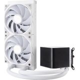 TRYX - PANORAMA - CPU Waterkoeler - Wit - 240 mm - ARGB Verlichting