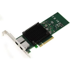 Kalea-informatique PC Card and Server PCIe 30 x8 Dual Ethernet RJ45 10G 5G 25G 1G 2 Ports with Intel X710T2 Chipset (PCI-E x8), Netwerkkaarten, Zwart