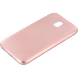 Blade Lucky TPU Case voor Samsung Galaxy J3 2017 roségoud (Galaxy J3 (2017)), Smartphonehoes, Roze