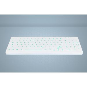 Active Key - AK-CB7012 - Toetsenbord - Wit - USB - Waterdicht