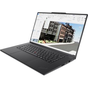 Lenovo TP P1 G8 CU7-255H 64GB (16", 1000 GB, 64 GB, DE, Intel Core Ultra 7 255H), Notebook, Zwart