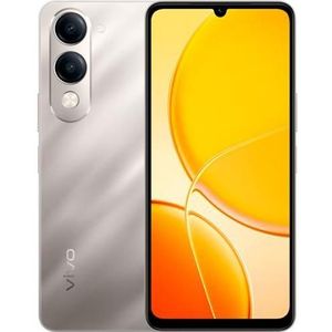 Vivo Y04, 6/128, 4G, gd (128 GB, Titaangoud, 6.74", Dubbele SIM, 4G), Smartphone, Goud
