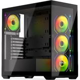 Krux Obudowa Exo (KRXD004) (ATX), PC-behuizing, Zwart