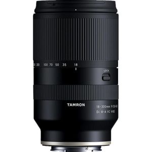 Tamron 18-300mm f/3.5-6.3 Di III-A VC VXD, Sony E (Sony E, APS-C / DX) - (EU) (Sony E, APS-C / DX), Objectief, Zwart