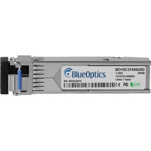 BlueOptics LevelOne SFP-4330 Compatibel SFP BO15C3155620D, Zendontvangers, Zilver