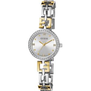 Guess, Horloge, Lady G polshorloge, Goud, Zilver, (Analoog horloge, 26 mm)