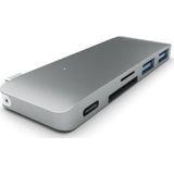 Satechi Type-C USB Passthrough Hub - Space Grey