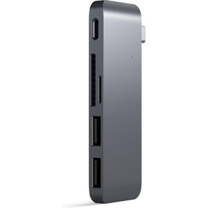 Satechi Type-C USB Passthrough Hub - Space Grey
