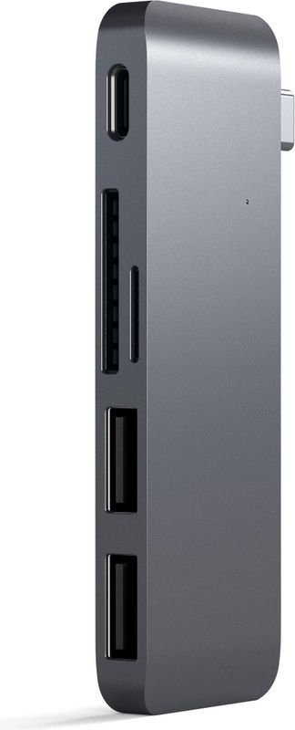 Satechi Type-C USB Passthrough Hub - Space Grey