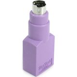 StarTech.com - GC46FMKEY - USB naar PS/2 Adapter - Zwart - Levenslange Garantie