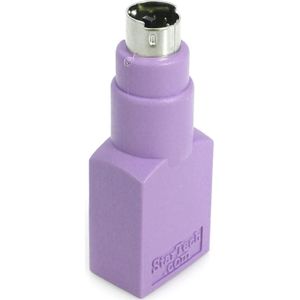 StarTech.com - GC46FMKEY - USB naar PS/2 Adapter - Zwart - Levenslange Garantie
