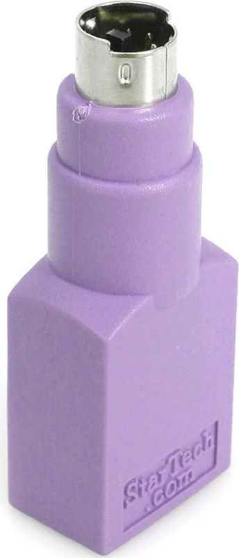 StarTech.com - GC46FMKEY - USB naar PS/2 Adapter - Zwart - Levenslange Garantie