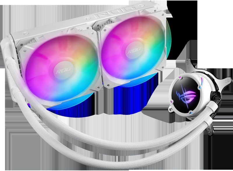 ASUS - ROG Strix LC II 240 ARGB - CPU Waterkoeler - Wit