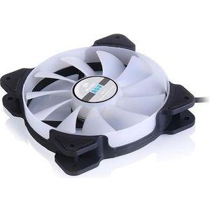 Bykski CF-RGB-X-V2 120mm RGB FAN 12v RGB 1020662 (120 mm), PC ventilator, Zwart