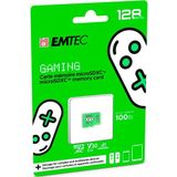 EMTEC - ECMSDM128GXCU3G - Geheugenkaart microSD - Groen - 128 GB - UHS-I U3 V30